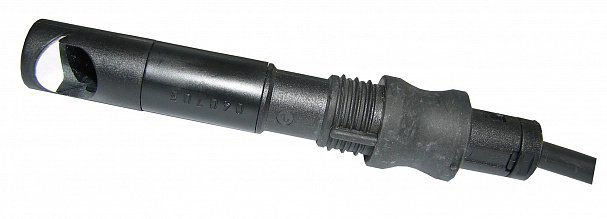 QRC1A2.104C27 арт: Датчик голубого пламени, кабель 700 мм, средний, передний, плексиглас, с наконечниками