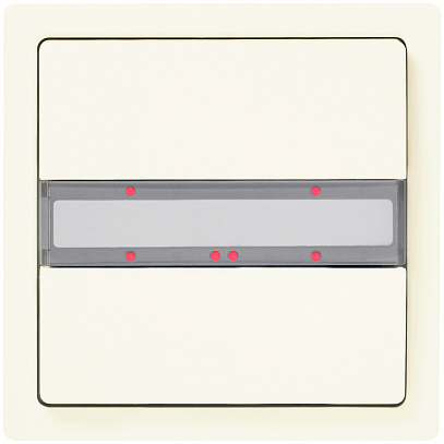 UP 285/13 арт: Клавишный модуль, светодиод состояния, титаново-белый