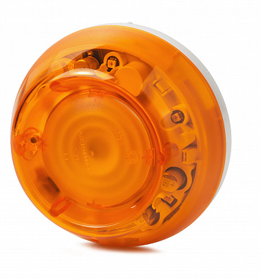 FDS229-A арт: Оповещатель комбинированный оранжевый (звуковой и световой)