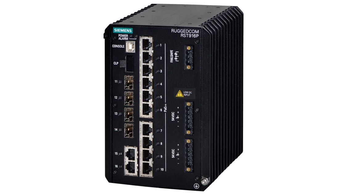 RUGGEDCOM RST916P compact ethernet switch