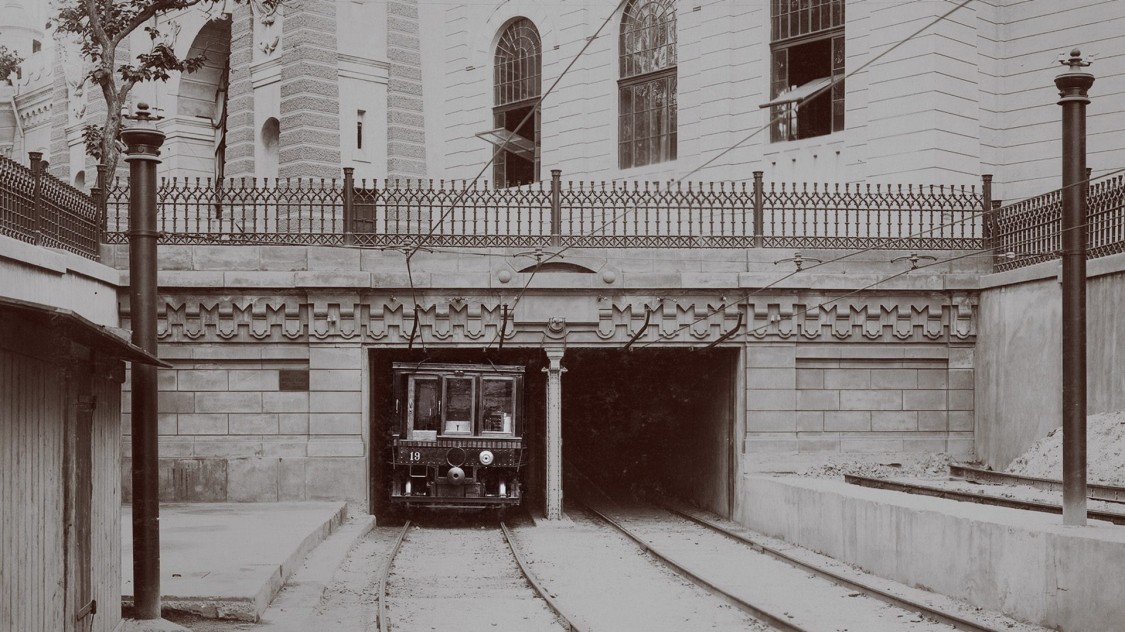 Тоннель будапештского метро, 1896 год