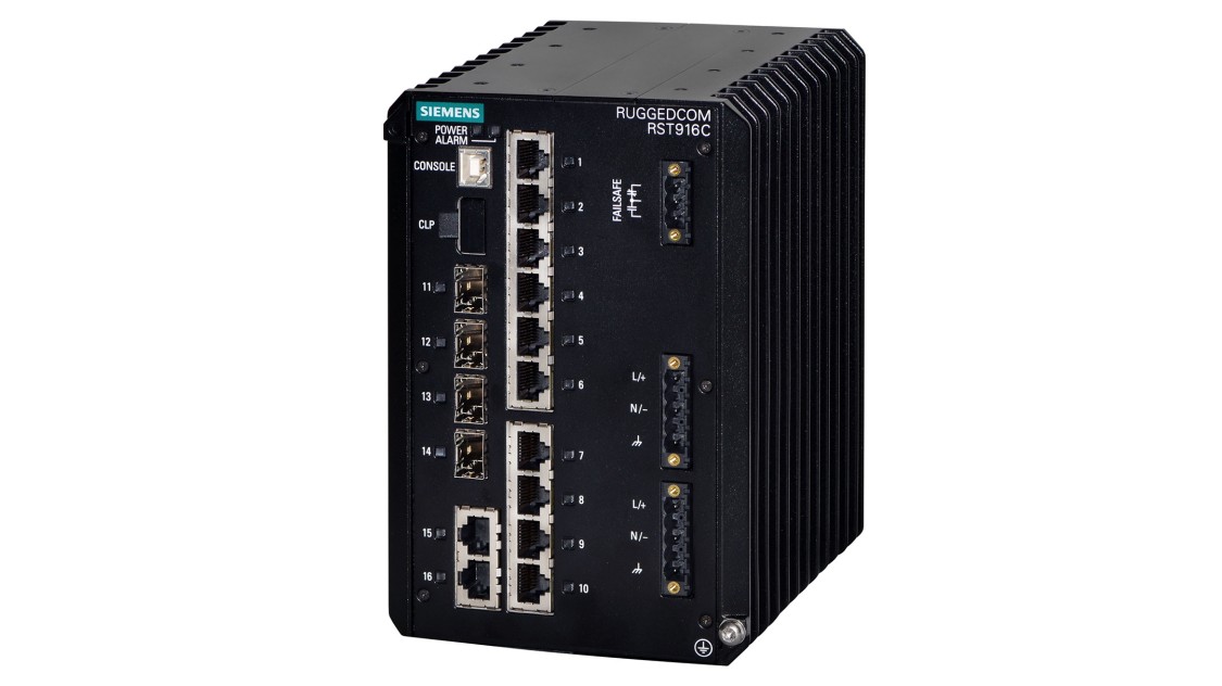 RUGGEDCOM RST916P compact ethernet switch