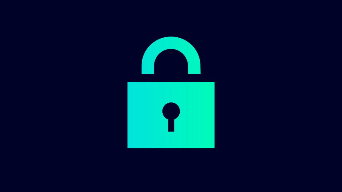 Icon for security with SINEC NMS: a security lock.