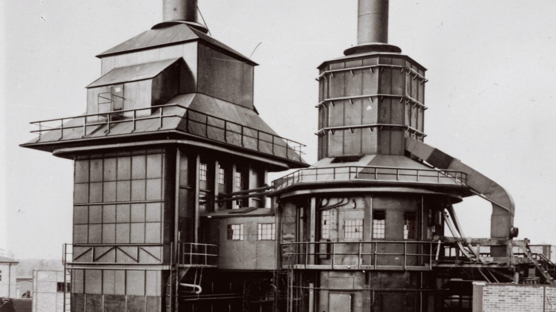 Котел Бенсона на кабельном заводе «Гартенфельд», 1927 год