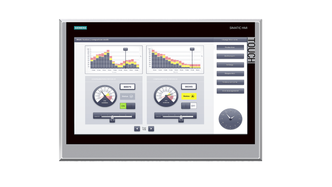 SIMATIC HMI TP1900 Comfort INOX