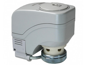SSB319 арт: Привод электромеханический для седельных клапанов, 200Н, 5,5 мм, AC 230 В, 3-точечный, 150 сек., 1…110 C