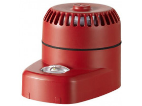 ROLP-LX-RW арт: Оповещатель комбинированный красный (звуковой и белый маяк)