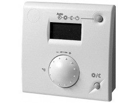 QAA55.110/301 арт: Комнатное устройство, тепловой насос, задатчик уставки, селектор режима работы, ЖК-дисплей