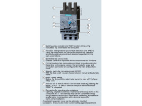 Электронные реле перегрузки Siemens 3RB30, 3RB31 до 40 A для стандартных применений