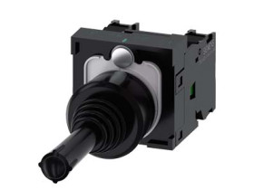 Actuators and indicators, 22 mm, round, plastic, black Siemens 3SU1100-7AA10-1NA0