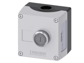 Pushbuttons and indicator lights in the enclosure Siemens 3SU1801-0BD00-4AB1