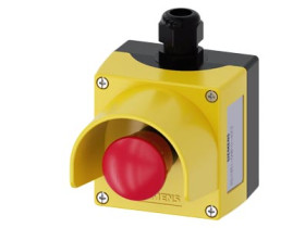 Pushbuttons and indicator lights in the enclosure for AS-Interface Siemens 3SU1851-0NB10-4GC2